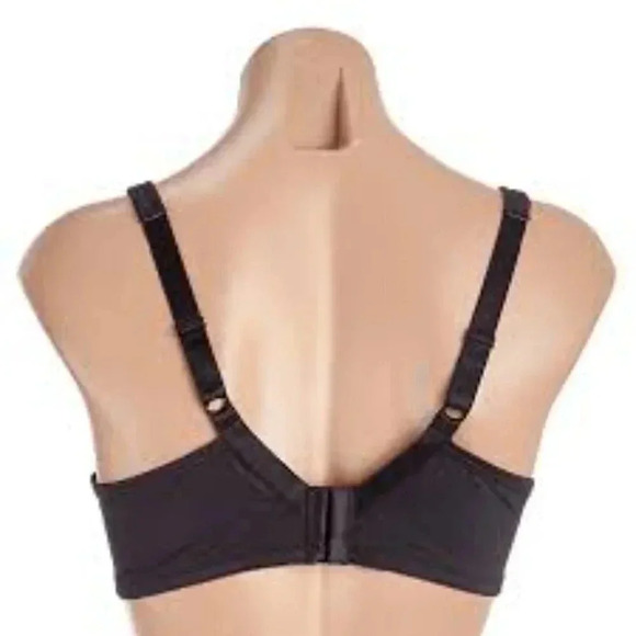 38B Playtex Secrets 4913 Breathably Cool UW Bra Black NWT - Picture 5 of 5